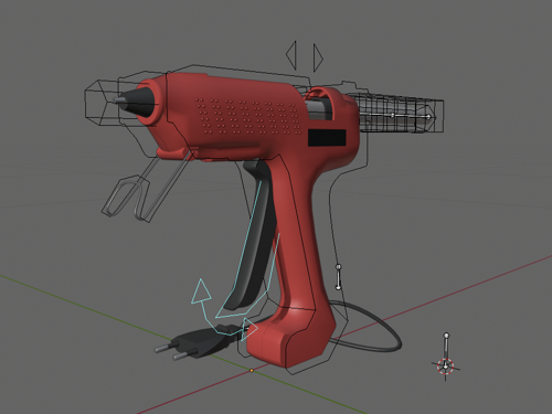 Glue Gun Zi 8002 (Rigged) preview image